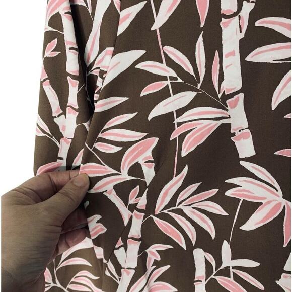 J McLaughlin Bamboo Printed 3/4 Sleeve Sheath Dress Womens Size Medium $198 - Picture 5 of 10